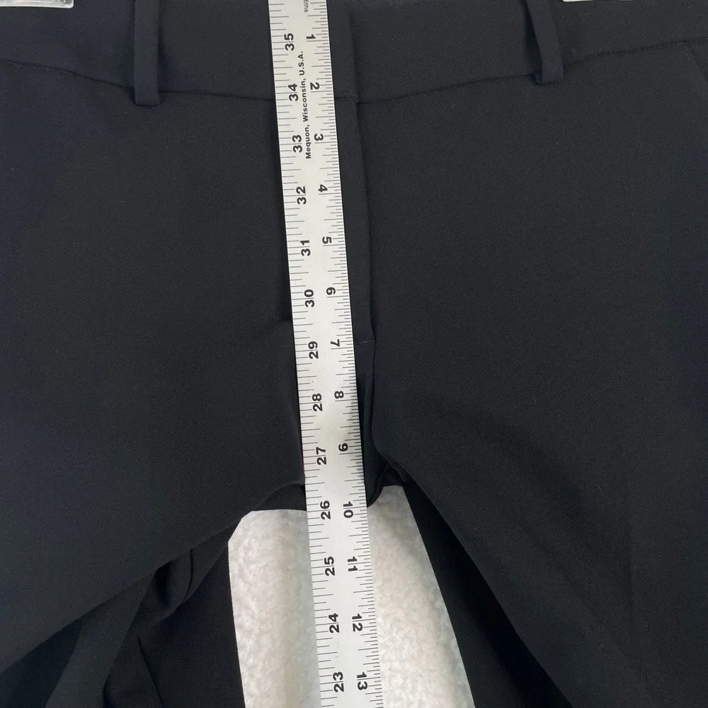 LOFT Curvy Slim Black Trousers Dress Pants Women Size 6 Professional Career